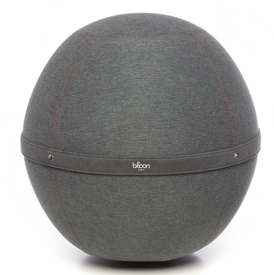 Siège ballon ergonomique publicitaire - BLOON Gris silice